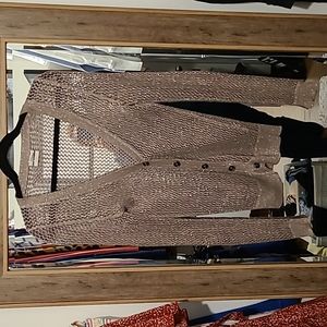 Madewell sparkly cardigan